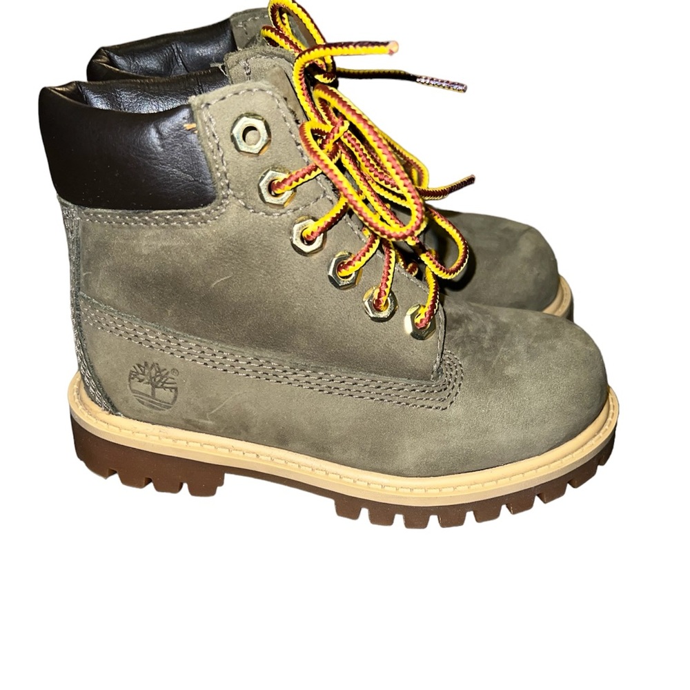 Olive Green Timberland Boots